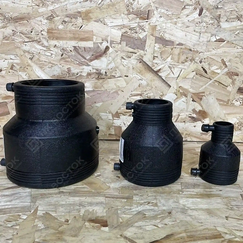 Муфта переходная электросварная ПНД ПЭ100 SDR11 110/63 мм Xinda (XD)