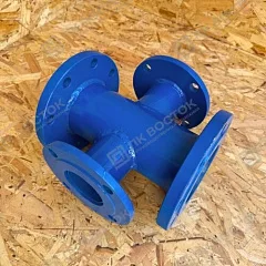 Крест стальной фланцевый КФ Ду 125х100 Ру10